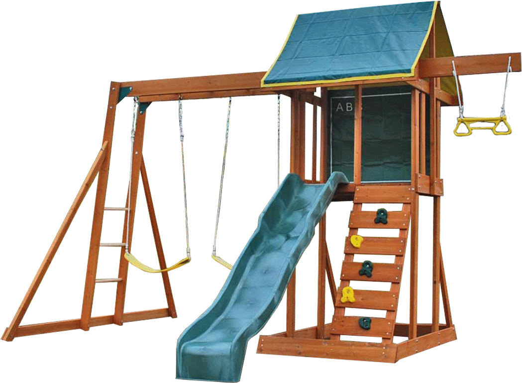 Download Meadowvale Climbing Frame Slides Playhouse Transparent