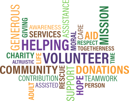 Vocabulary With Word Associations - Community Service (432x340), Png Download