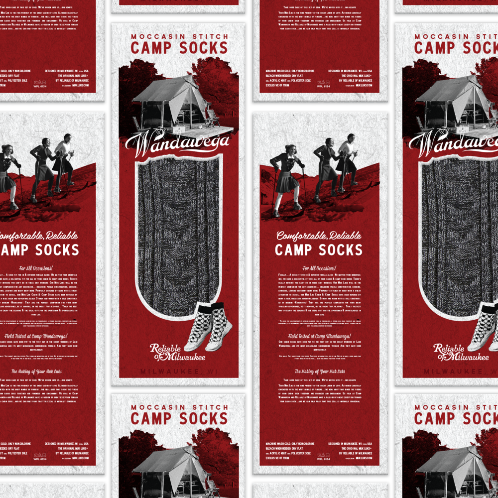 Camp Wandawega X Muk Luk (1000x1000), Png Download