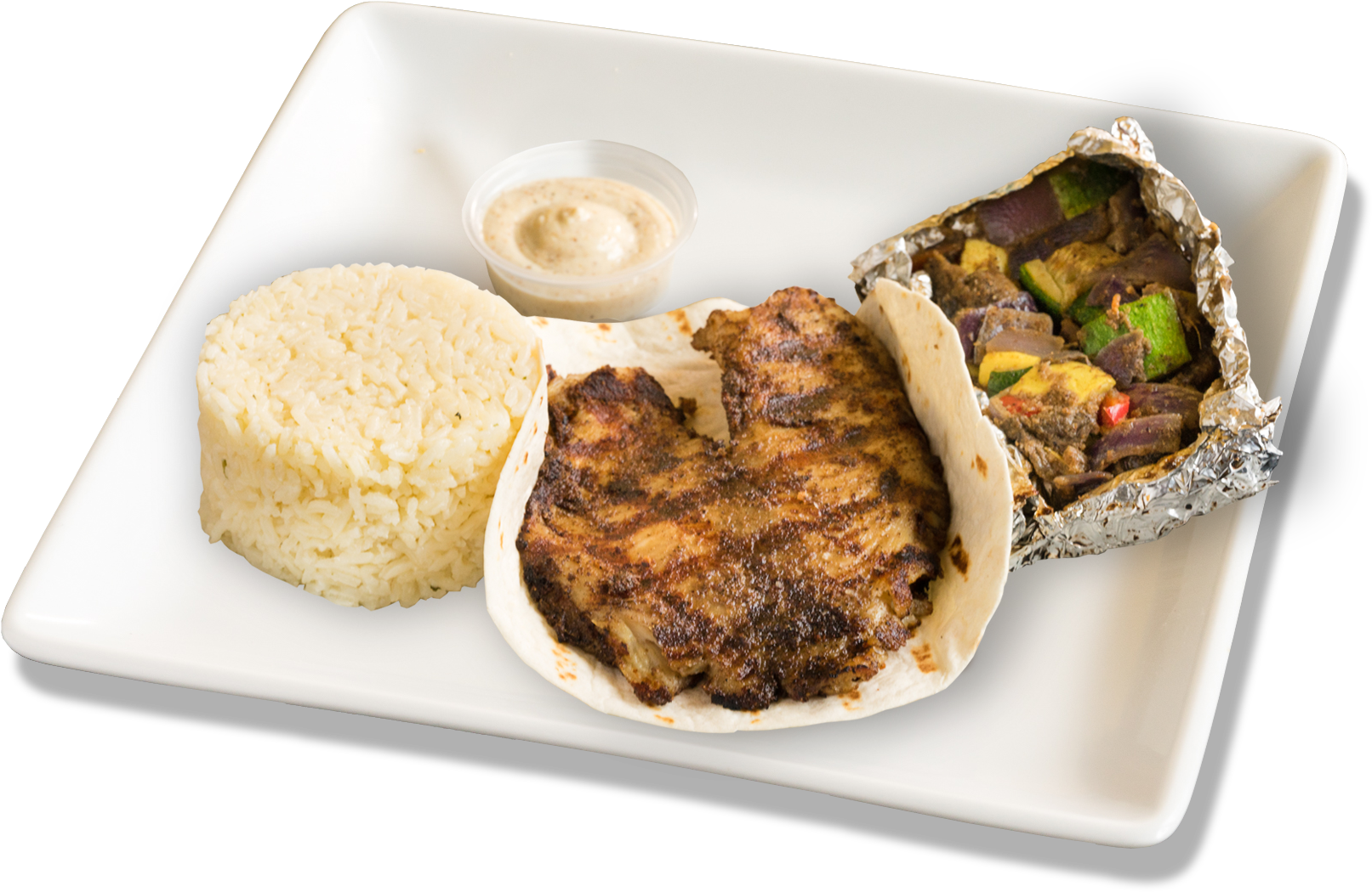 Steamed Tilapia And Veggies With Your Choice Of Suya - Suya African-caribbean Grill (1920x1920), Png Download
