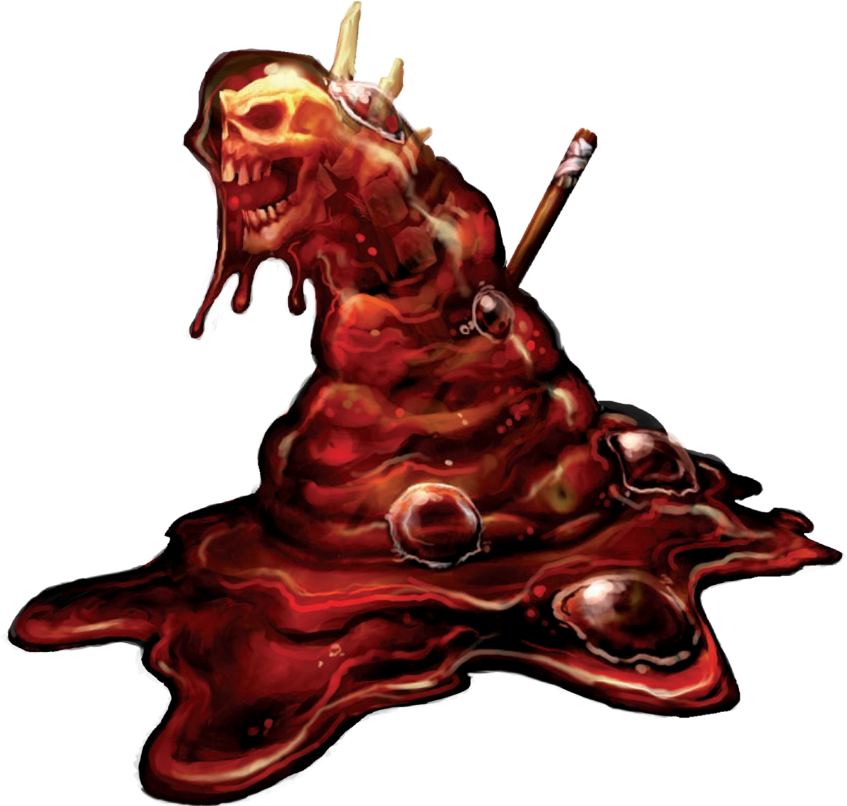 Ooze Monster (1200x1142), Png Download