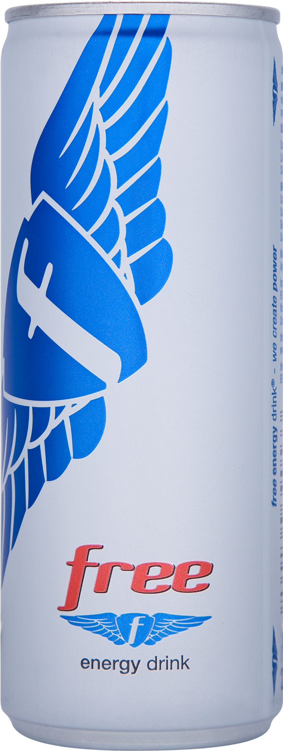 Free Energy Free Energy Drink 250ml - Free Energy Drink (1600x2000), Png Download