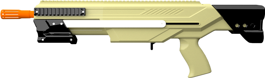 Xzeus - Assault Rifle (850x478), Png Download