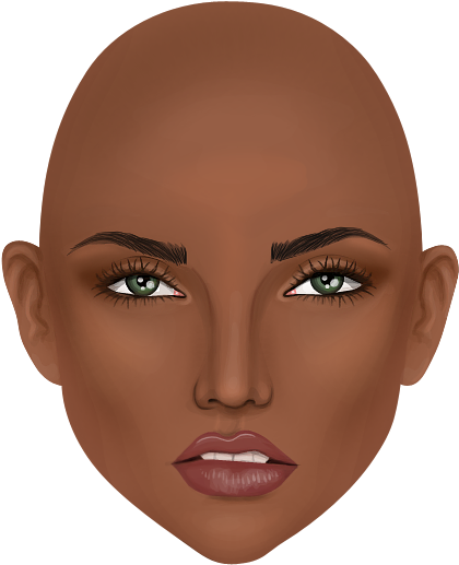 Black Models - Illustration (445x554), Png Download