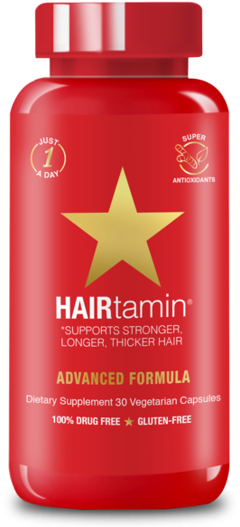 Hairtamin For Man (600x598), Png Download