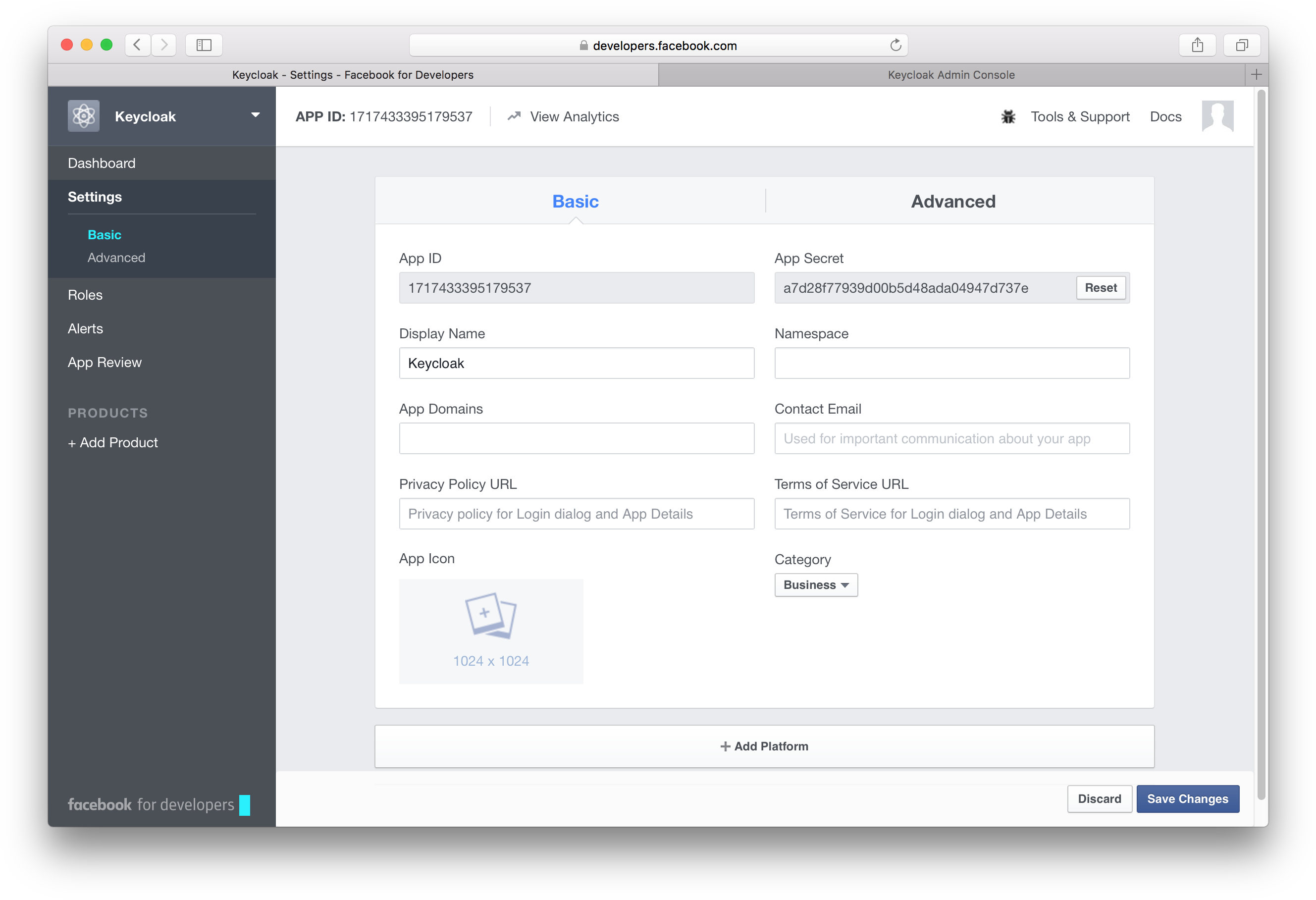 Facebook App Settings - Analyse Appel D Offre (2688x1840), Png Download