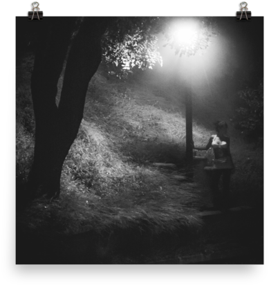 "hollywood Hills" Fine Art Photography Print By Jesse - Monochrome (600x600), Png Download