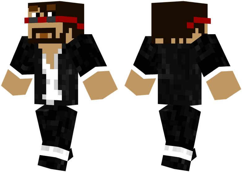 Usher - Minecraft Skins Cool Green (804x576), Png Download