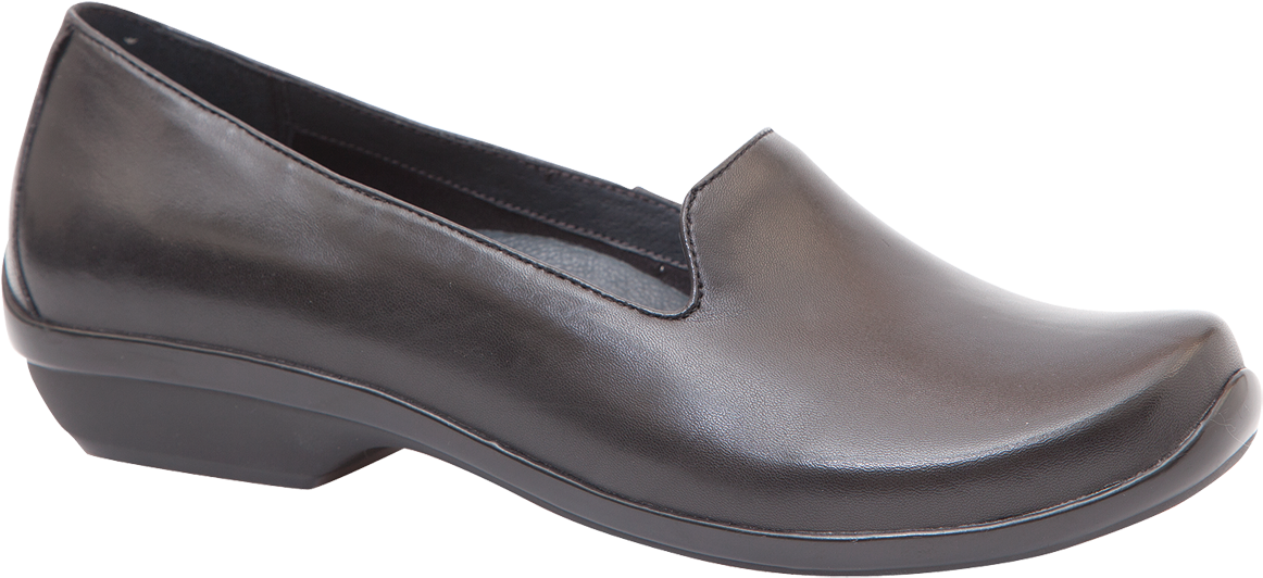 Dansko Olivia Black Nappa Leather - Slip-on Shoe (1200x581), Png Download