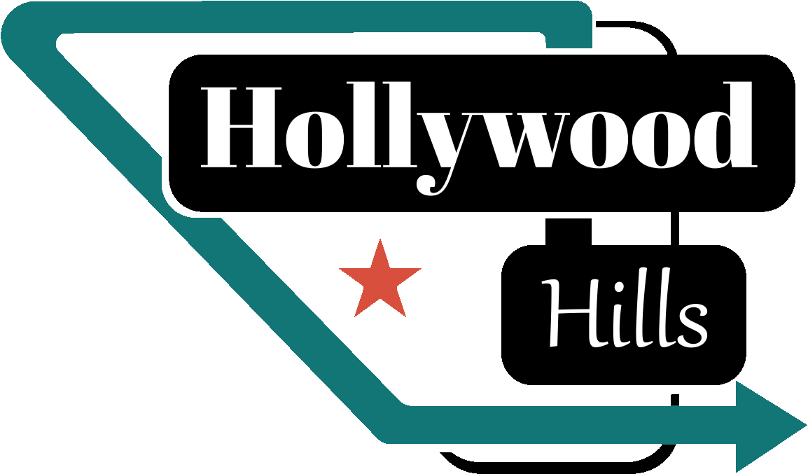 Hollywood Hills - Sign (1167x704), Png Download