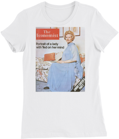 Portrait Of A Lady With Ted On Her Mind - T-shirt Portrait (480x480), Png Download