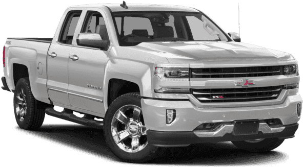 New 2018 Chevrolet Silverado 1500 Ltz - 2018 Chevrolet Silverado 1500 Double Cab (640x480), Png Download