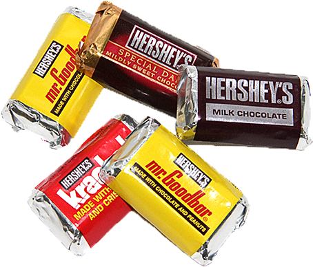 Hershey's Miniatures Assorted Candy Bars - Hershey's Miniatures (500x500), Png Download