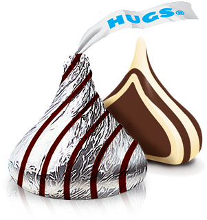 Hershey - Hershey Hugs (382x360), Png Download