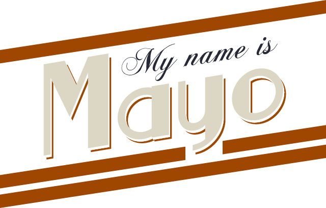 Logo - My Name Is Mayo Png (640x408), Png Download
