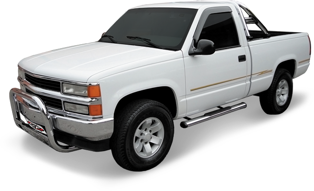 Silverado 1997 - Faixa Silverado Lateral (800x400), Png Download