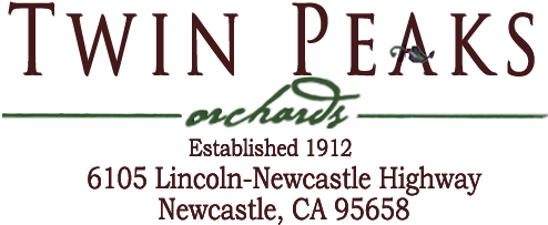 Twin Peaks Orchards (530x229), Png Download