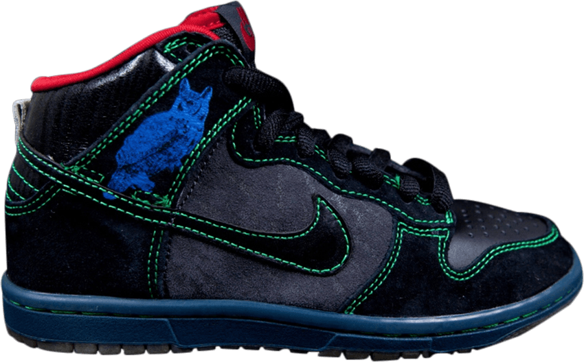 Dunk High Sb Premium 'twin Peaks' - Sneakers (850x528), Png Download