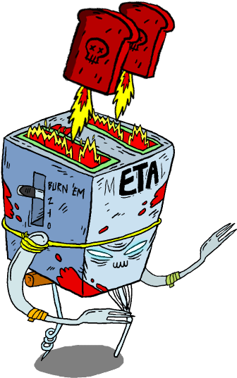 A Story Of A Next-gen Toaster's Journey From The Depths - Marek Náprstek (500x550), Png Download