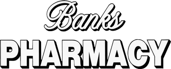 Banks Pharmacy Logo - Calligraphy (350x142), Png Download