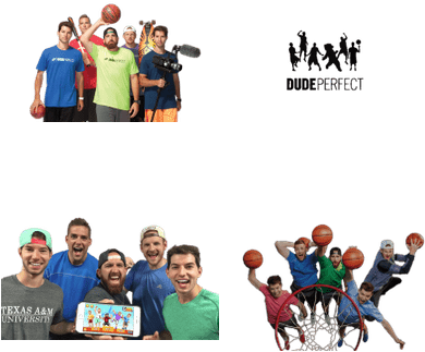 Dude Perfect Logo Tote Bag (400x400), Png Download