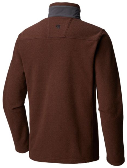 Men's Toasty Twill Fleece 1/2 Zip By Mountain Hardwear - Long-sleeved T-shirt (480x449), Png Download