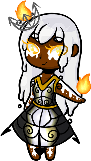[oc] - Toasty Marshmallow - Cartoon (300x519), Png Download