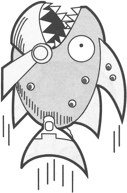 Chopper-murica - Sonic The Hedgehog (360x417), Png Download