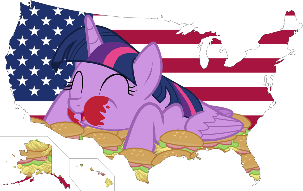 Alicorn, Burger, Female, Flag, Food, Hay Burger, Map, - 2nd Amendment Clip Art (1280x870), Png Download
