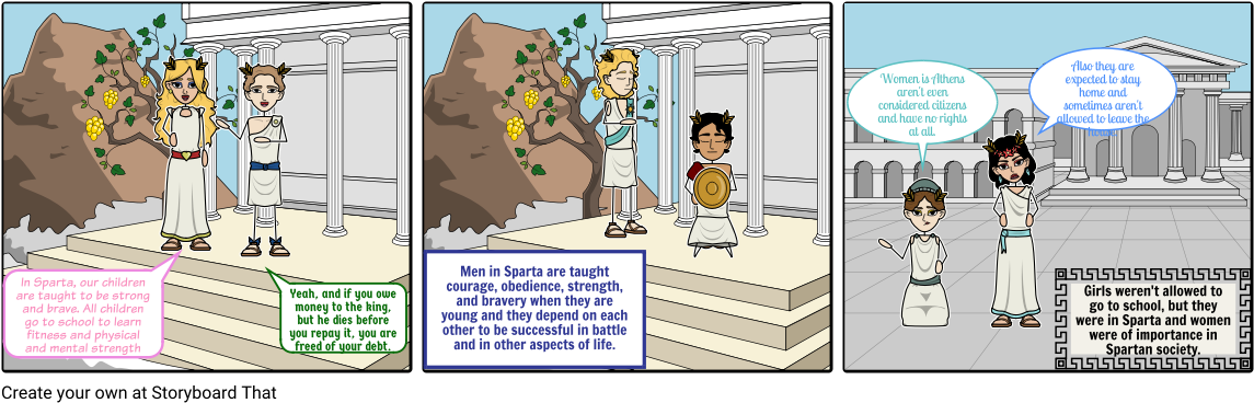 Sparta - Storyboard (1164x385), Png Download