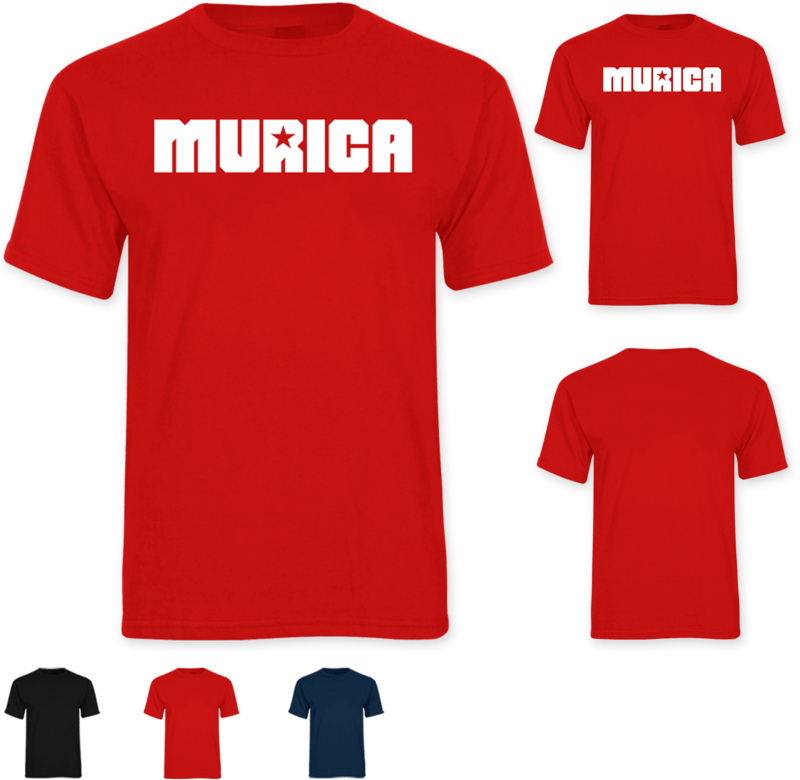4th July Murica Tee - Paris Saint-germain F.c. (800x800), Png Download