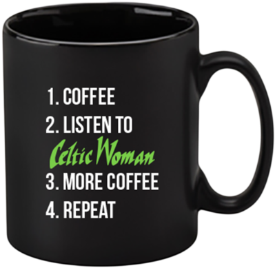 Repeat Mug - Maybe Coffee And Swearing Will Help: Blank Lined Journal (600x600), Png Download