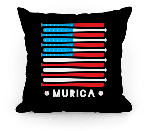 Baseball Murica Pillow Pillow - Going For A Nap (484x484), Png Download