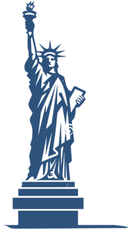 Get Direction - Statue Of Liberty Vector (404x400), Png Download
