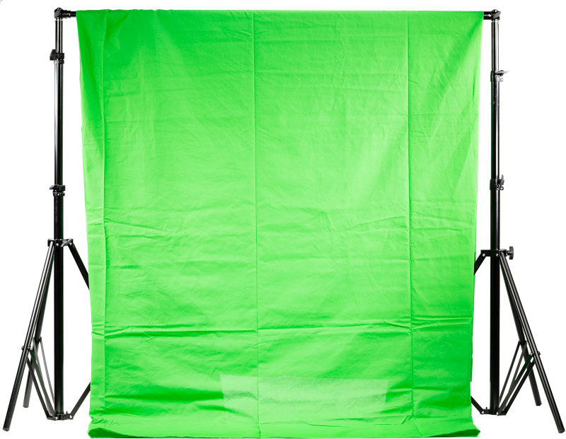 Green Screen Kit - Köpa Green Screen Tyg (800x621), Png Download