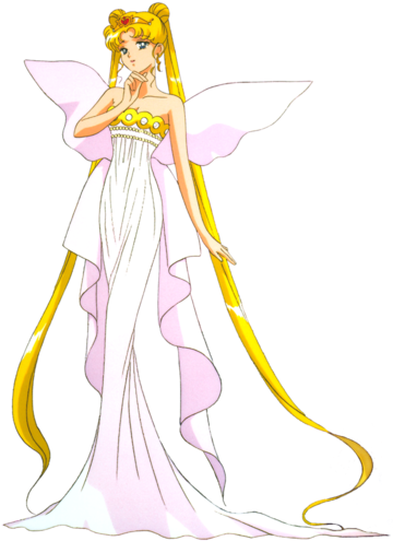 Sailor Moon Wallpaper Probably With A Spazio Shuttle - Neo Queen Serenity (367x500), Png Download