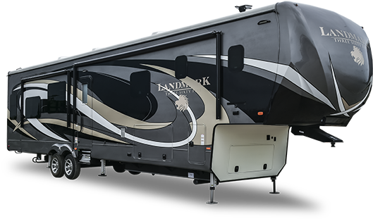 Heartland Landmark 365 Fifth Wheels - Recreational Vehicle (600x399), Png Download