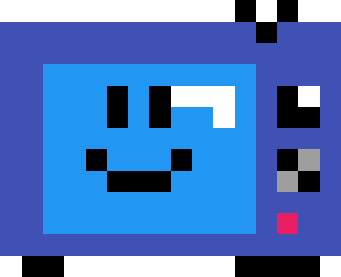 Blue Television Green Screen - Happy Mac Icon (1376x1376), Png Download