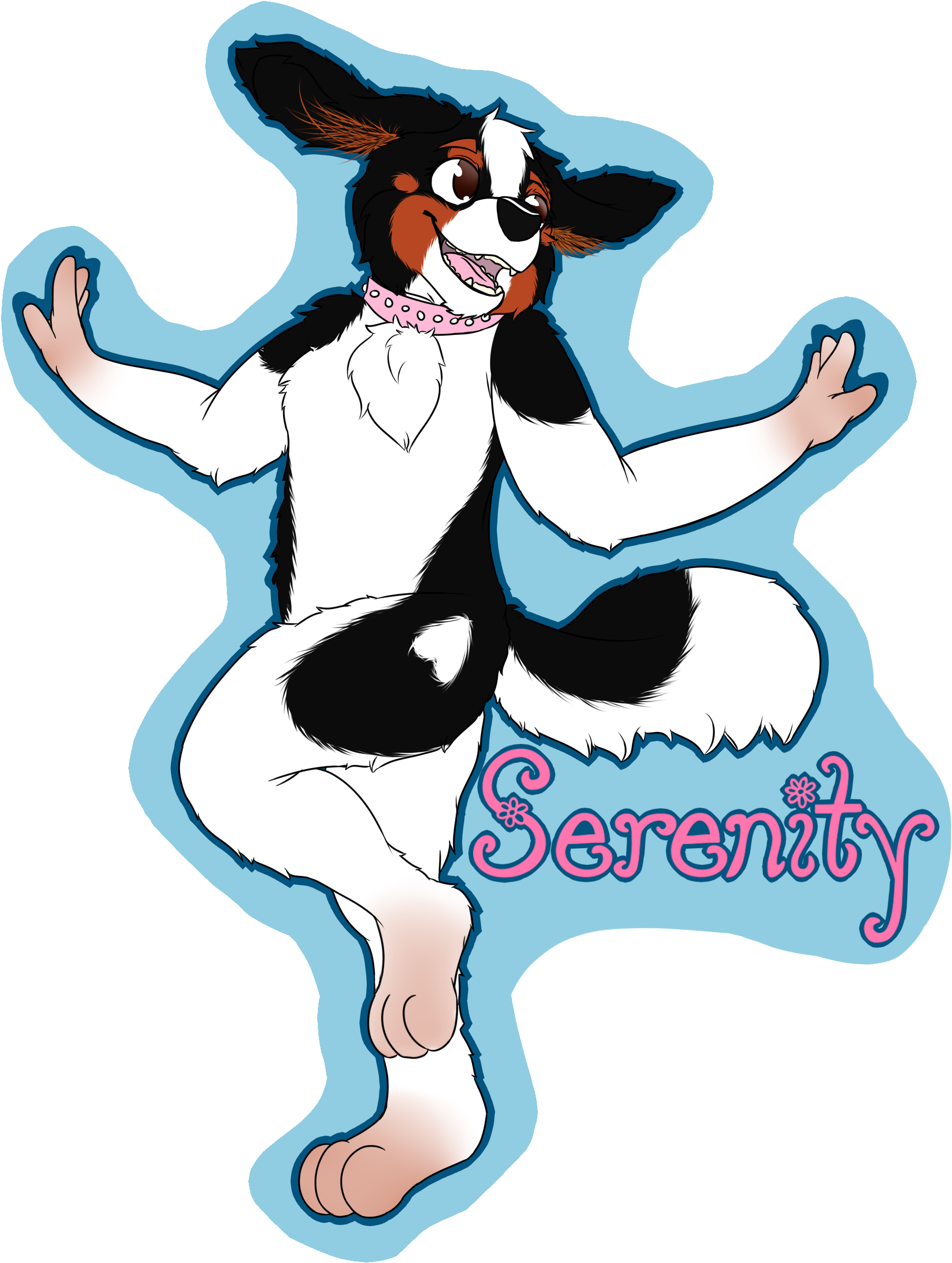 [c] Serenity Full Body Badge (2050x2500), Png Download