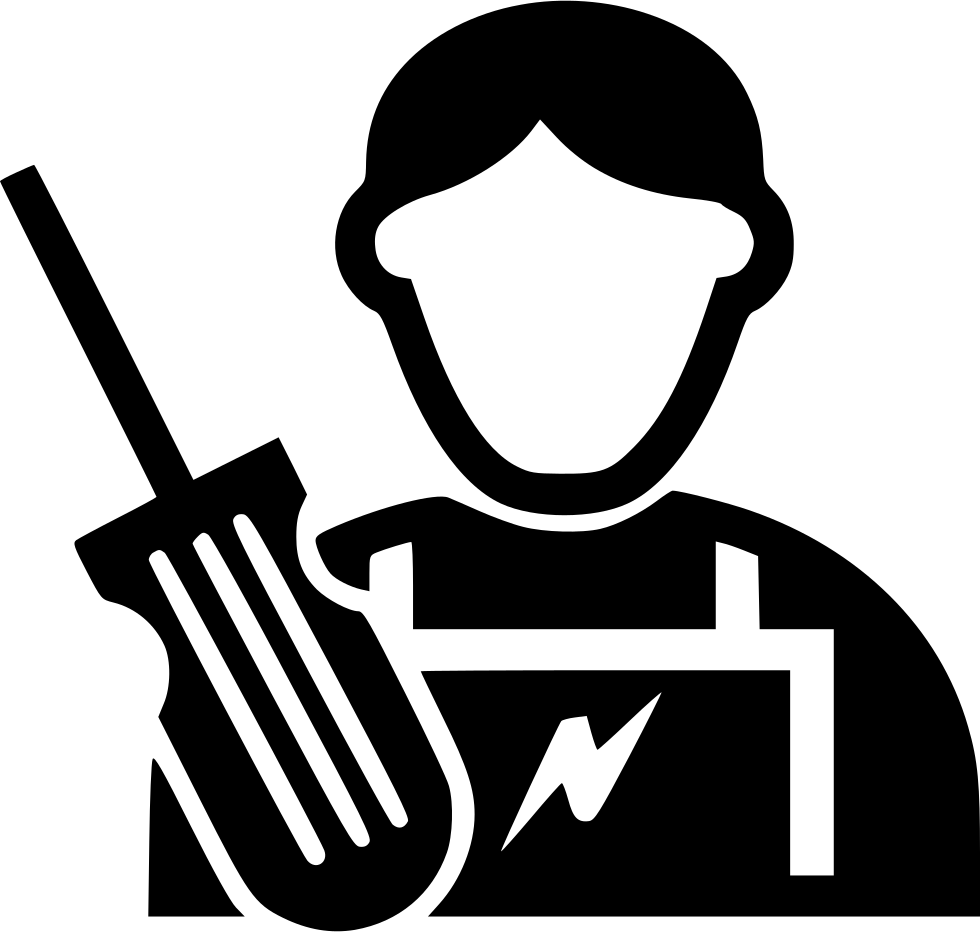 Png File Svg - Electrician Icon Png (980x932), Png Download
