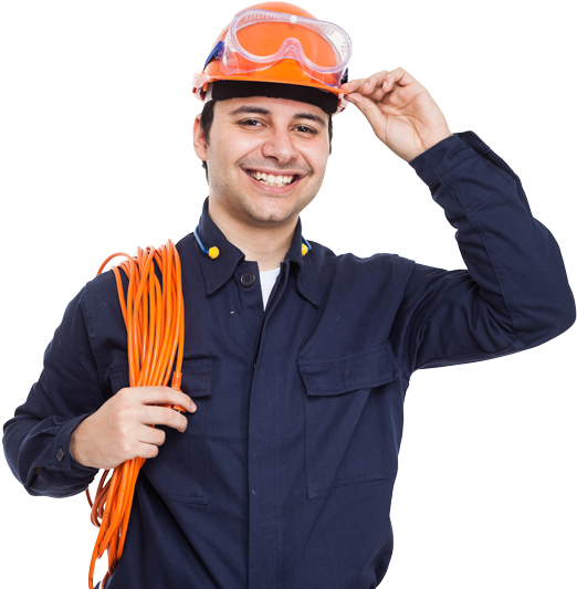 Circle Fire Electrician - Need An Electrician (565x538), Png Download