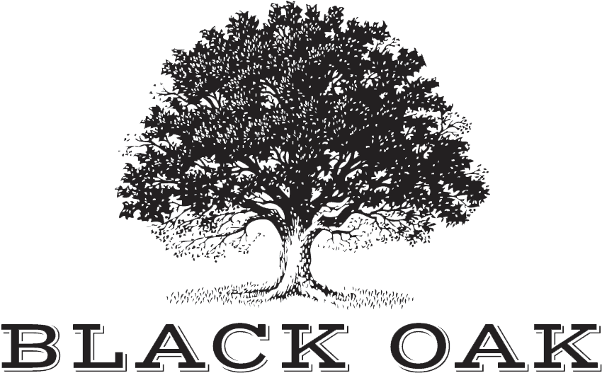 Black On Transparent Png Download - Black Oak Wine Logo (871x538), Png Download