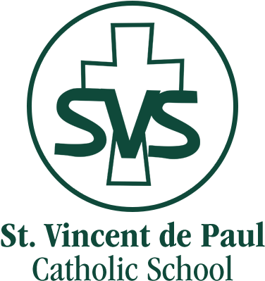 Vincent De Paul Catholic School - School (400x440), Png Download