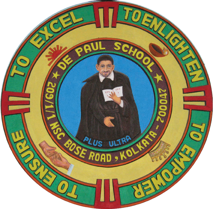 De Paul School Bansdroni Kolkata (677x665), Png Download