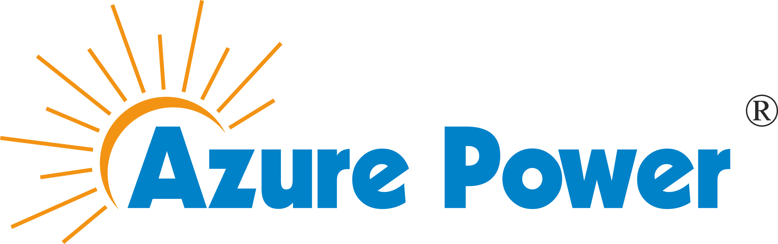 Azure Power Logo - Azure Power India Pvt Ltd (2518x790), Png Download