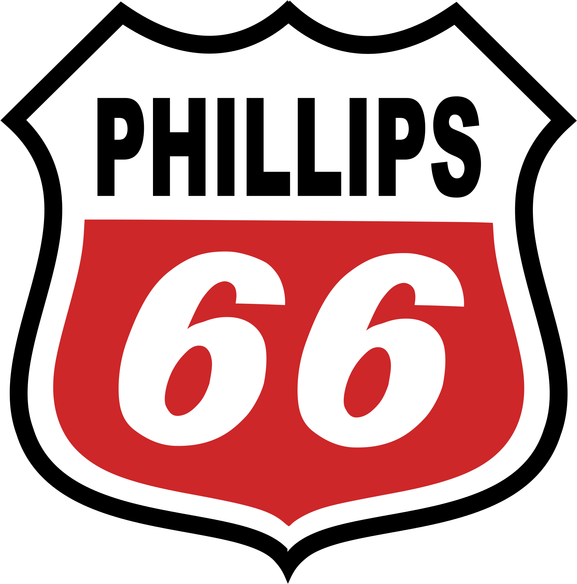 3 - - Phillips 66 Logo High Res (2052x2052), Png Download