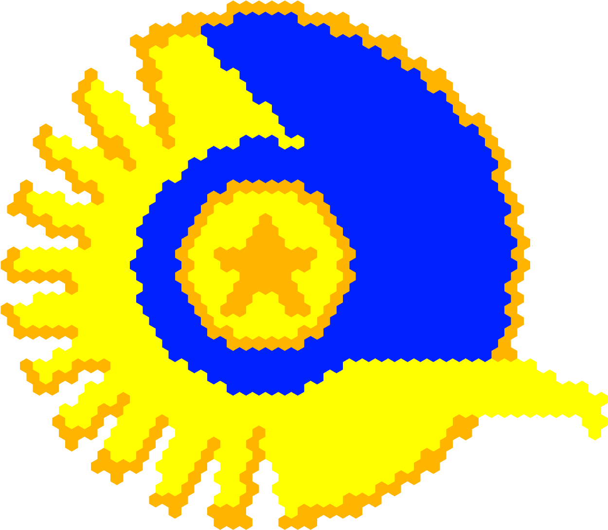 Here Is The N - Circle (1274x1104), Png Download