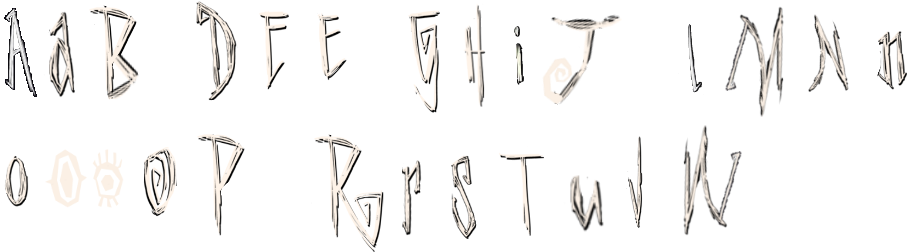 Vkwrtpq - Don T Starve Together Font (1000x287), Png Download