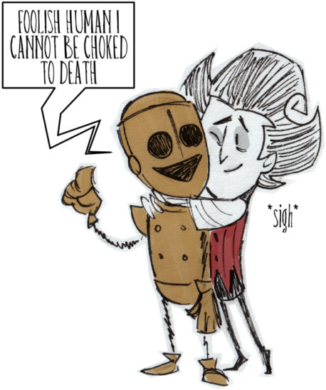 “and Then Wilson Decided Not To Even Try To Explain - Don't Starve (500x587), Png Download