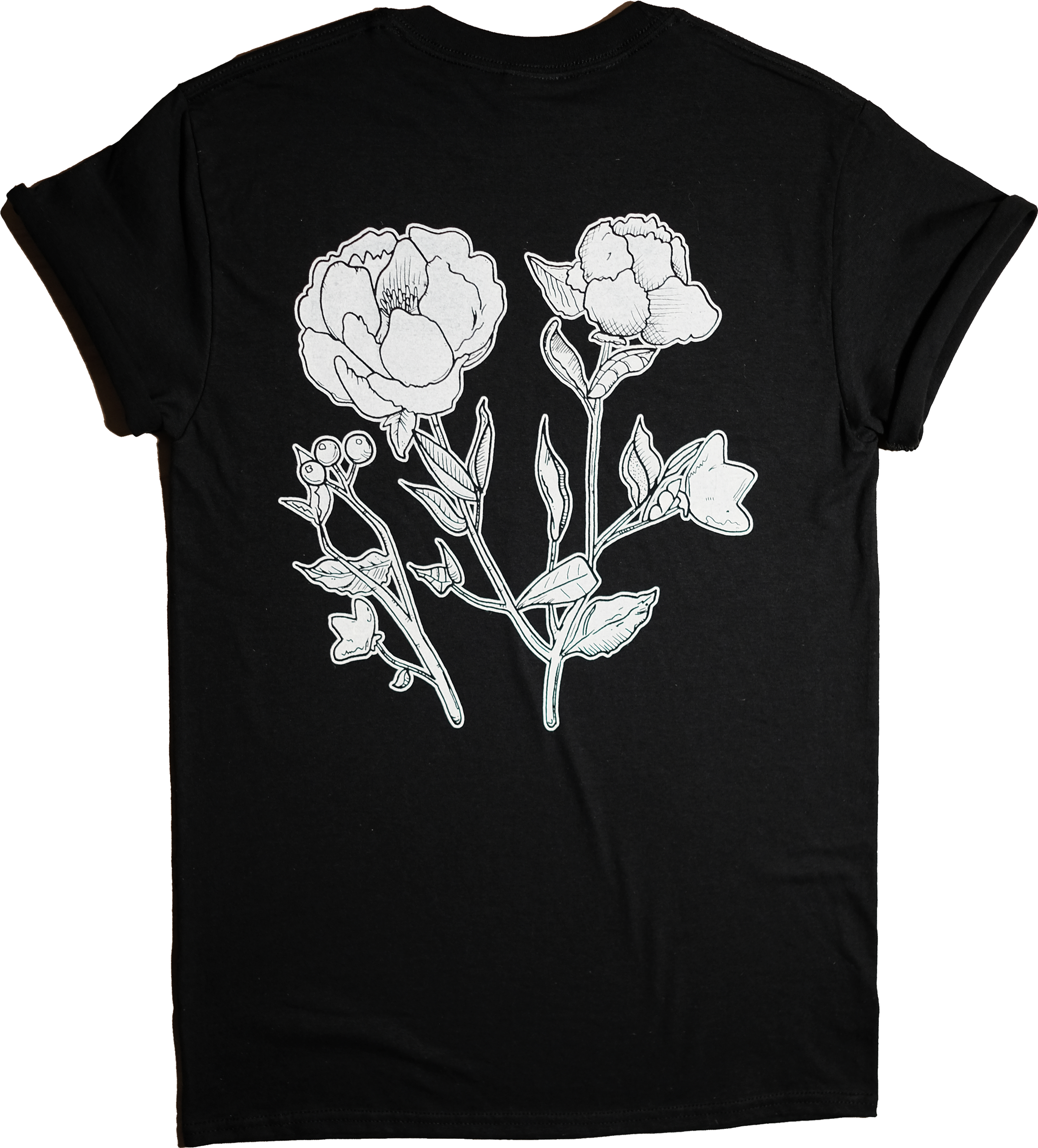 Image Of Black Floral Print Spooky Print X 2018 - Groot (2928x2928), Png Download